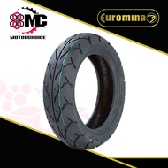 EUROMINA Motorcycle Tire 120/70 - 12 | 130/70 - 12 Trax Tube Less Tire