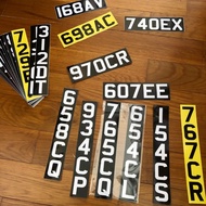 E-Scooter Numbering Sticker (E-Scooter LTA Compliant Identification Mark Sticker) Local Seller 🇸🇬