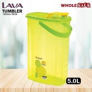 LAVA Plastic Water Bottle Tumbler With Handle 2.5L TB429 & 5L TB529