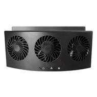 3 Fans Solar Energy 4000RPM Window Cooler Fan Vehicle Ventilation Fan USB Car Exhaust Fan 排气扇