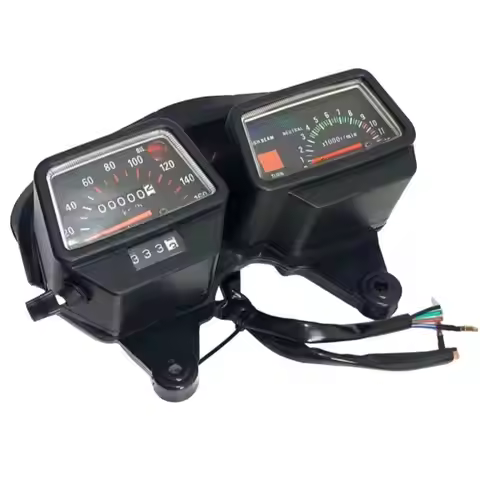 Reliable LCD Tachometer and Coal Meter for DT125/DT125R Off-Road Motorbike Distance Display Accessor
