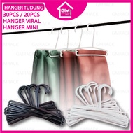 [GMRACK] 30PCS/20PCS/10PCS MINI HANGER TUDUNG BAWAL SHAWL TIES HANGER VIRAL HANGER MURAH 20pcs/30pcs