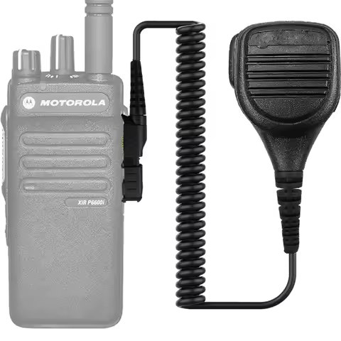 PMMN4076A accessories for walkie-talkies Microphone PPT For Motorola xirp6600i xirp6620i dp2400e dp3