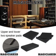 MAGICIANXB Studio Monitor Isolation Pads, Soundproof Shockproof Speaker Isolation Pads, Acoustic Foa