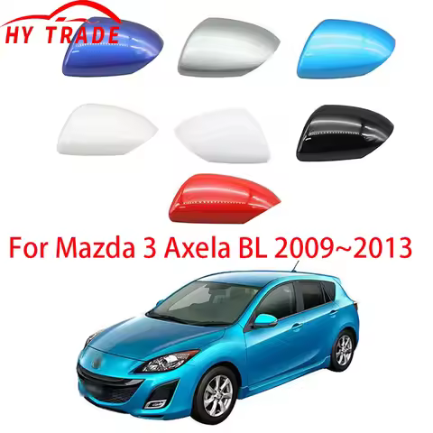 Original Car Accessories For Mazda 3 Axela BL 2009~2013 Rearview Mirror Cover Reverse Mirror Shell C