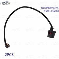 2pcs Front Axle Brake Pad Wear Sensor 7P0907637A 95861236500 for Porsche Cayenne 970  Porsche PANAME