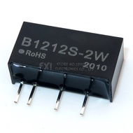 B1212S-1W 2W B1212S DC-DC โมดูลระบบแหล่งจ่ายไฟ12V ถึง12V ใหม่เอี่ยม DIP4สวิตช์จ่ายไฟสลับแยกของแท้ SI