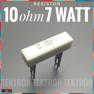 Resistor 10ohm 7W 10R 7Watt 7 W Watt High Temperature