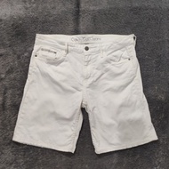 PUTIH Calvin klein denim White Shorts (PL)