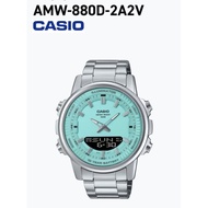 [2 Years Warranty] Casio Men Watches AMW-880D-2A2V Digital Analog Watch AMW-880D Jam tangan Lelaki A