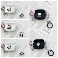 cute panda Earphone Cover For EarFun Air Pro4 /Air Pro 4i-TW230/Air Pro 3 /Free Pro2 /Free Pro3 Case
