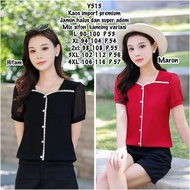 PREMIUM IMPORT BKK 515 1A 2A // Y515 Y02535 9A COTTON IMP BANGKOK T-SHIRT JUMBO BIGSIZE TOKOMOI Y