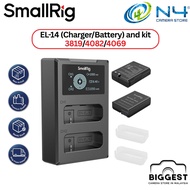 SmallRig EN-EL14 Camera Battery Charger Set for Nikon D3500 D5600 Coolpix P7800 3819 , 4082 , 4069