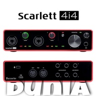Focusrite Scarlett 4i4 3rd Gen Original USB Audio Interface