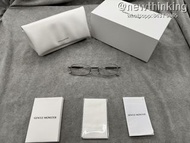 〔全新正品〕型號：mm218 Gentle Monster 聯名 Maison Margiela 銀色平光鏡