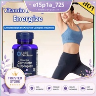 【EXP:2027】Life Extension BioActive B-Complex | Good Absorption Of Vitamin B Complex 60 Vegetarian Ca
