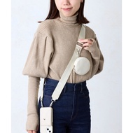 Japan 3COINS < With Small Bag Nylon Mobile Phone Crossbody Strap >|Comes With Adjustable Shoulder St