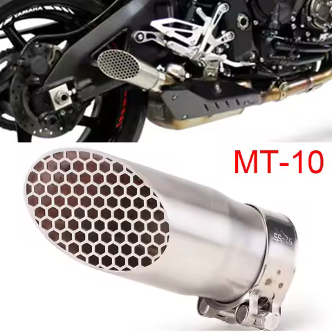 MT10 Motorcycle GP Exhaust Pipe Escape Systems Modified Stainlss Steel Muffler For Yamaha YZF R1 MT-