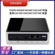 Manufacturer Ready Stock Mini Host Computer i7-10710U Dual Display Mini Host Desktop Mini Computer M