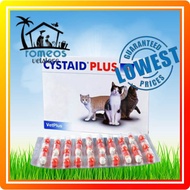 🔥Original Vetplus🔥 Cystaid Plus Urinary Care Kidney Batu Karang Kencing Lawas Kucing 30CAPS