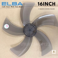 ELBA 16inch 5blades model Fan Blades/Elba high quality replacement fan blade
