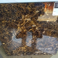 granit motif uk 60x60 damasco dark brown by Valentino gress