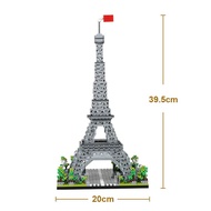 Compatible with LEGO 3585 mảnh mô hình xây dựng thế giới khối xây dựng Paris Eiffel tháp kim cương m