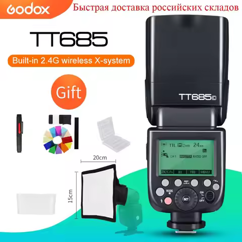 Godox TT685 TT685C TT685N TT685S TT685F TT685O TTL HSS Camera Flash Speedlite for Canon Nikon Sony F