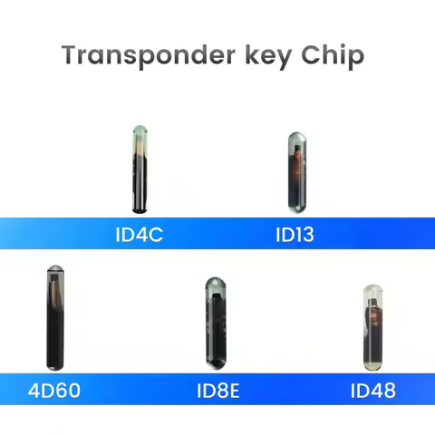 KEYYOU Key Programmer Chip Transponder Car Key Chip ID4C ID13 ID8E 4D60 ID48 Glass Chip ID 48 ID 13 