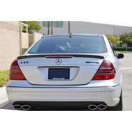 Mercedes Benz W211 AMG Spoiler W211 Rear Boot Spoiler Material ABS AMG Style Trunk Lip Spoiler
