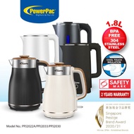 [New Tuoyuan Electronic Technology] Powerpac Electric Kettle Jug, Cordless Kettle Jug 1.8L (PPJ2022A