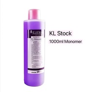 KL Stock 1000ML EzFlow Q Monomer 3D 水晶液 Acrylic Liquid Crystal Nail Art Nail Extension Carving Liqui