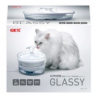 軟水化Filter未用✨GEX GLASSY 日本🐱用循環式透明飲水機1.5L