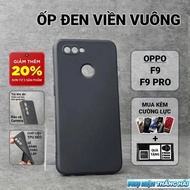 Oppo F9, F9 Pro PKTH Case Plain black Case | Oppo flexible phone case provides comprehensive phone c