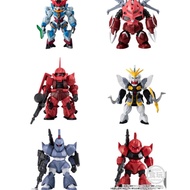 {{vivi toys}}  Bandai Food toys Box Egg Gundam FW 27 Bullets CONVERGE Justice Magic Crab GQUX Desert