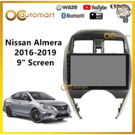 Nissan Almera 2015-2019 Big Screen 9" Plug and Play OEM Android Player Car Stereo With WIFI Video Player/TouchScreen