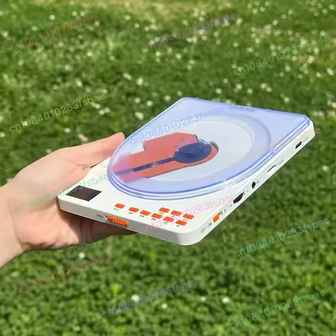popular transparent CD player English learning repeater CD disc album MP3 player