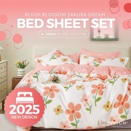 WEICH 2025 New Design Bedsheet 100% Combed Cotton 900TC Bedsheet Set With Pillowcase & Bolstercase