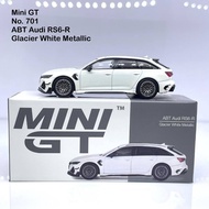 MiniGT No. 701-R Audi ABT RS6-R Glacier White Metallic