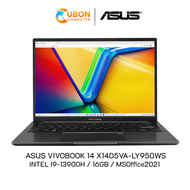 ASUS VIVOBOOK 14 X1405VA-LY950WS NOTEBOOK (โน๊ตบุ๊ค) Intel Core™ i9-13900H / 16GB / 512GB M.2 / WIN11 + OF