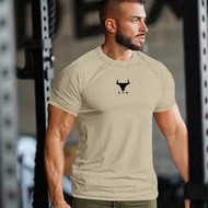 Men Comfortable Short Sleeve Sports Compression T-Shirt Workout Tops Basketball Jersey Men I Love My