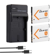 1000mAh NP-BN1 Battery NP BN1 Charger for DSC TX9 T99 WX5 TX7 TX5 W390 W380 W350 W320 W360 QX100 NPB