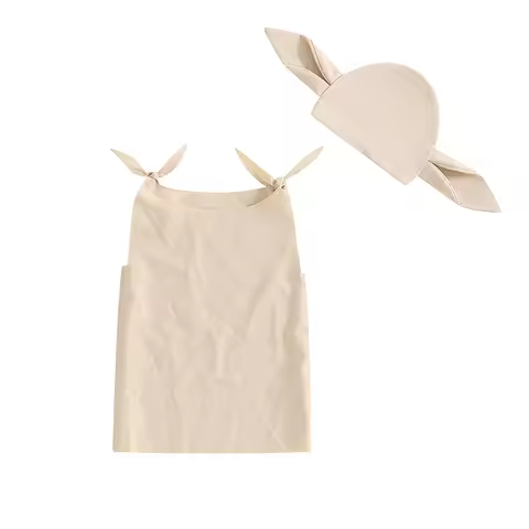 Baby Dobby Halloween Costume Infant Toddler Boy Girl Costumes Sleeveelss Robe and House Elf Hat With