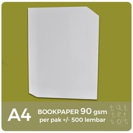 restock kertas bookpaper | 90 gr | A4 | 1 rim | imperial | paper