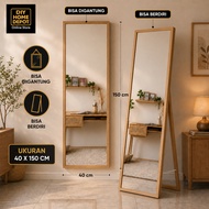 Standing Mirror Glass Aesthetic Full BodyCermin 40 x 150cm Standing Mirror FloorCermin LongCermin In
