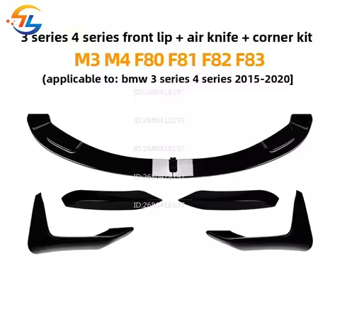 For BMW Bmw 3 Series M3 F80 F81 4 Series M4 F82 F83 Front Lip Wind Knife Corner Modification Accesso