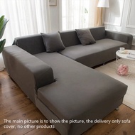 Sofa Cover for Corner Sofa L-Shaped Sectional Sofa Elastic Gray Pet Friendly Slipcover for Armrest1