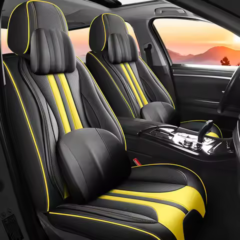 High Quality Luxury NAPPA Leather Fashion Car Seat Covers For toyota raize mercedes ml w164 bmw e91 