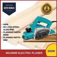 Mostaz 500W Electric Planer MS1900B | Mesin Ketam Kayu Elektrik | 3-MONTHS WARRANTY
