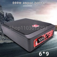 Good 800W 6*9inch Car Active Subwoofer Audio Speaker 20hz-150hz Frequency 12V Ultra Thin Subwoofer
